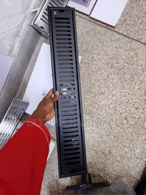 Black Floor Drain 60cm