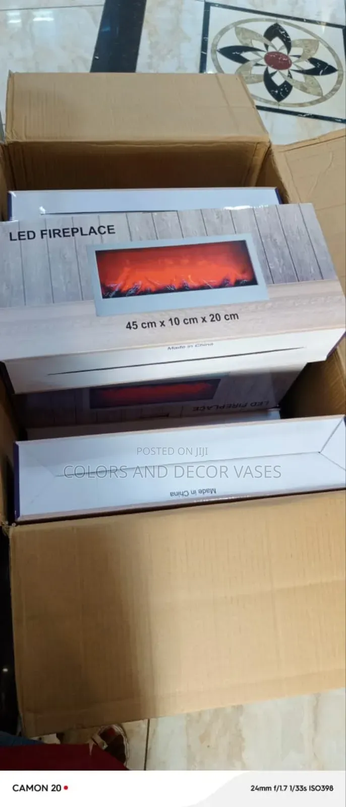 Available in Plenty 45cm Long Led Fireplace