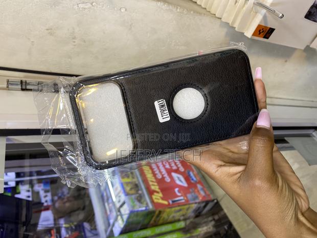 Husyy Vegan Leather iPhone 17 Pro Max Case With Apple Logo Cut - thumbnail 2