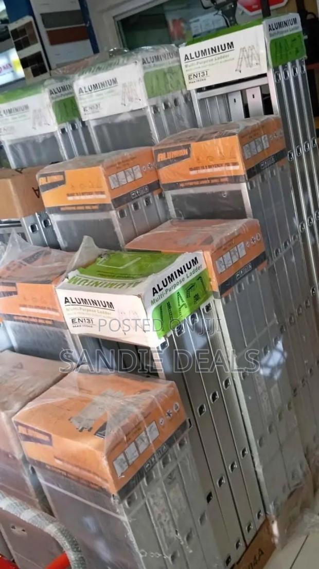 Aluminium Foldable Ladder - thumbnail 2