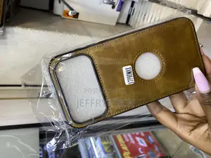 Monke Vegan Leather iPhone 17 Pro Max Case With Apple Logo Cut