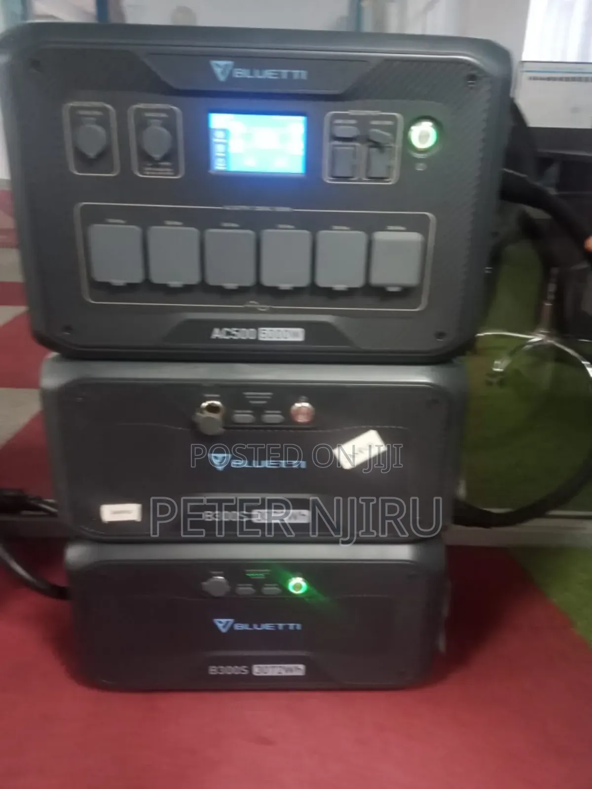 Ac500+B300 5000w 3,072wh Powerstation