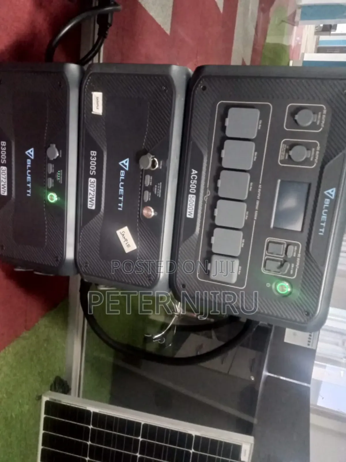 Ac500+B300 5000w 3,072wh Powerstation