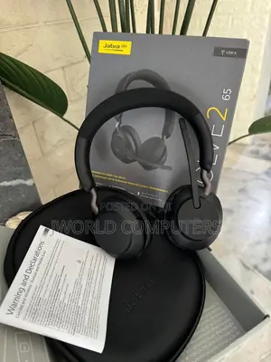 Jabra Evolve2 65, Stereo Headset Usb Type-a Bluetooth Black