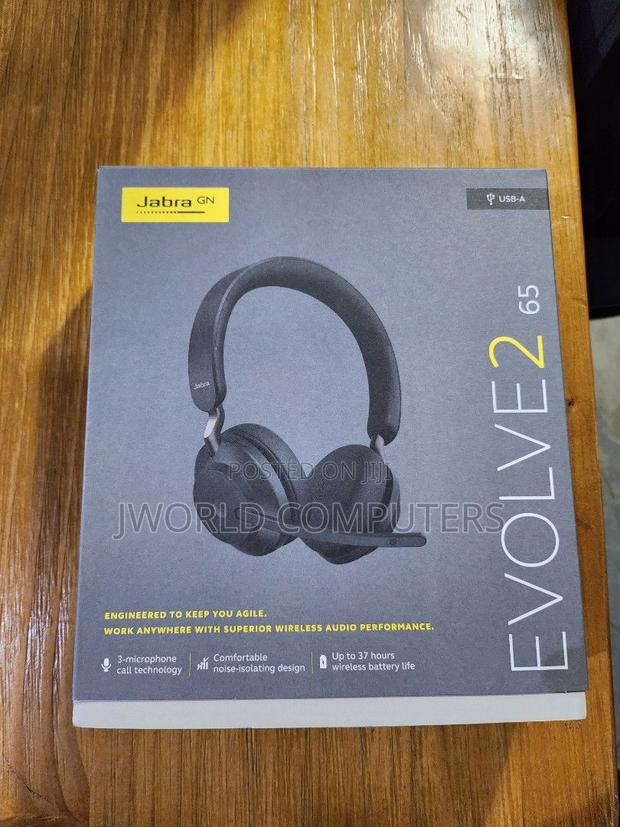 Jabra Evolve 2 65 Stereo Headset - main view