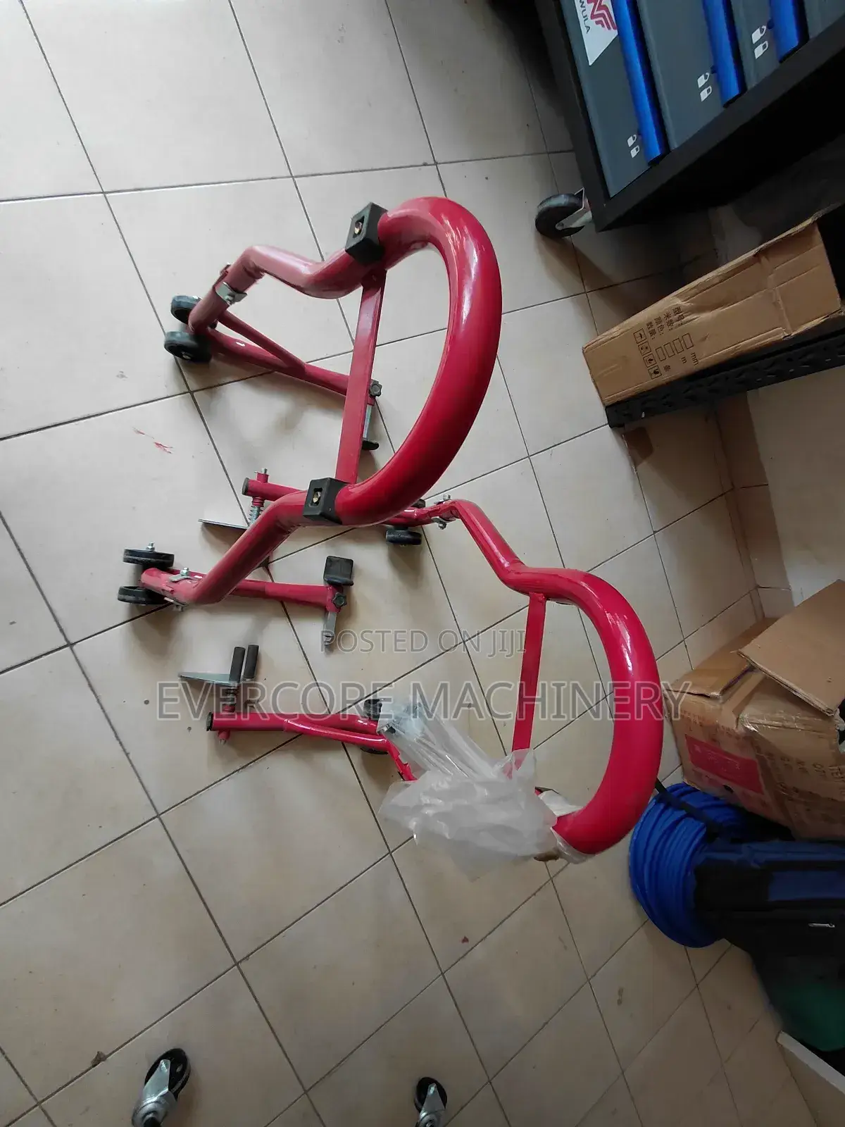 Heavy Duty Motorbike Rack Sunshine Italy Brand