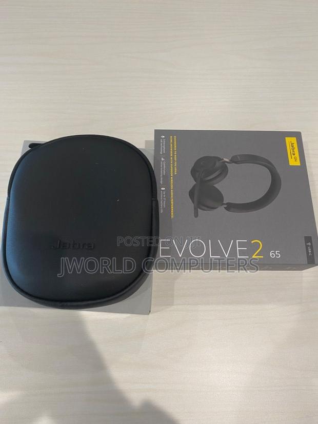 Jabra Evolve2 65 Stereo Headset With Link380a (Usb-A) (Ms Version) - main view