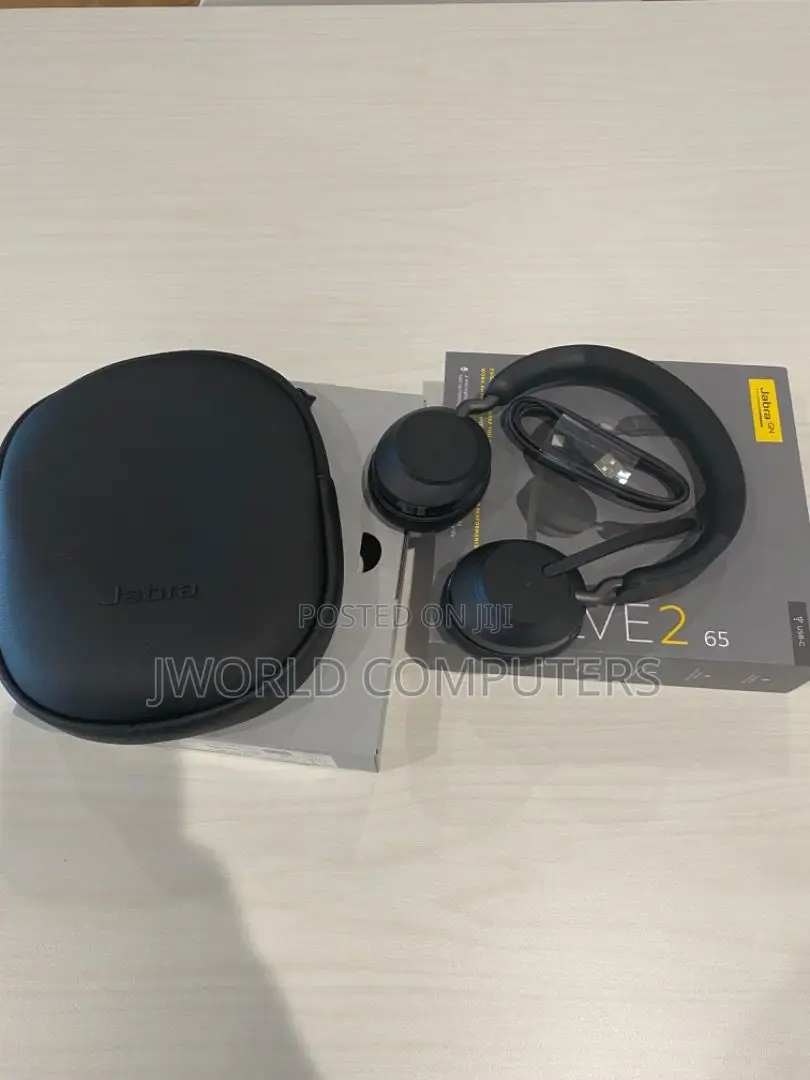Jabra Evolve2 65 Stereo Headset With Link380a (Usb-A) (Ms Version)