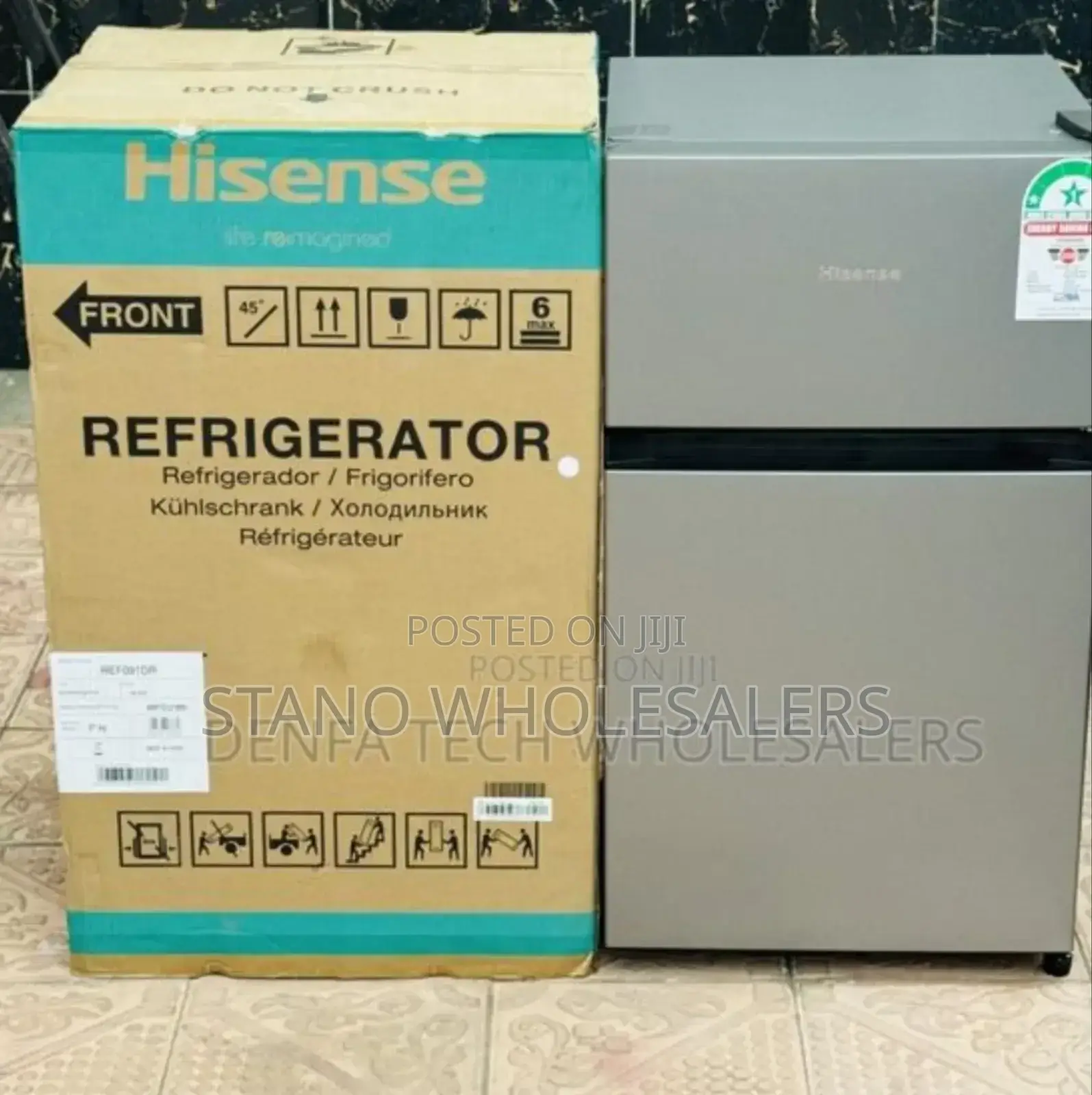 Hisense Refrigerator 91litres Double Door