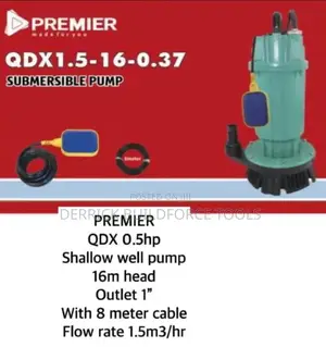 Premier QDX 0.5hp Shallow Well Pump
