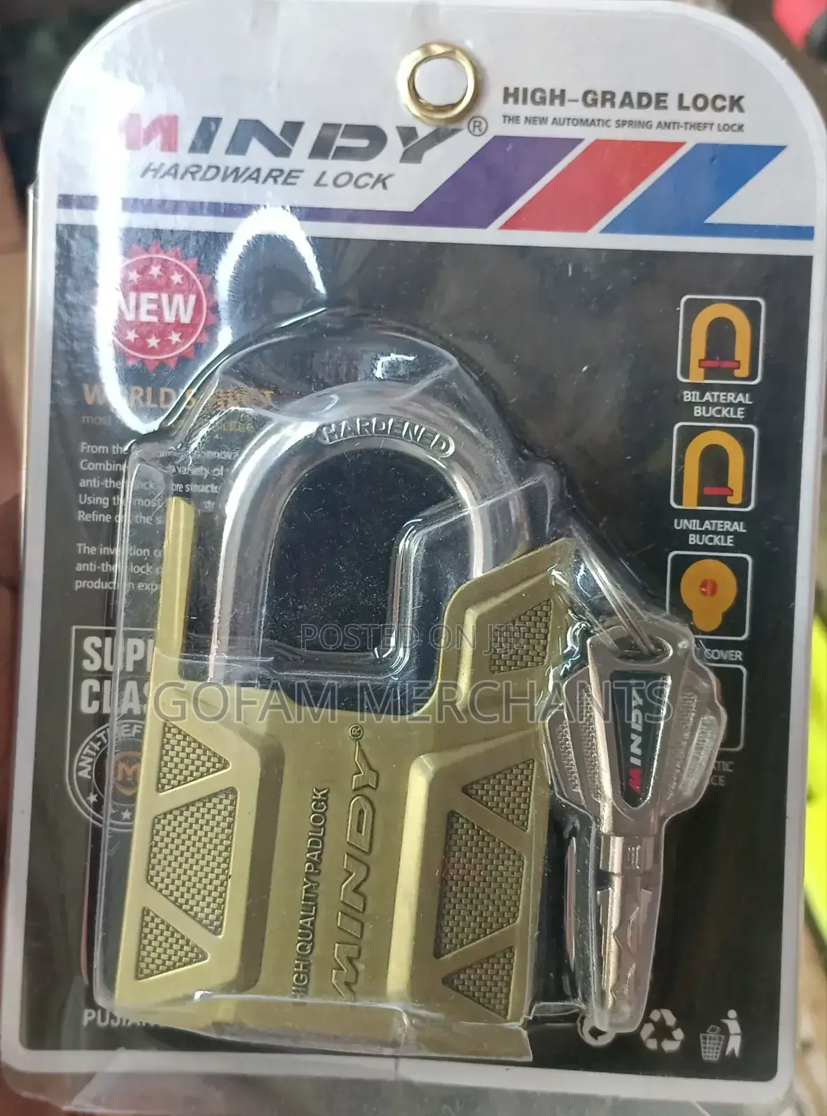 Mindy High Grade Lock