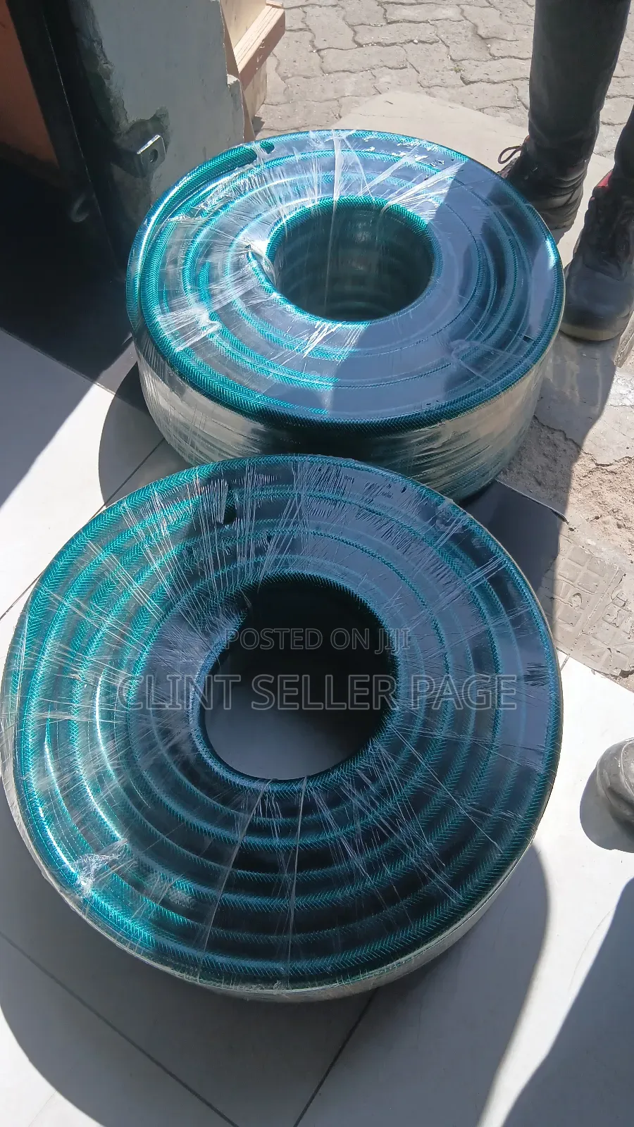 Braided Irrigation Hose Pipe / Green Braided Hose Pipe