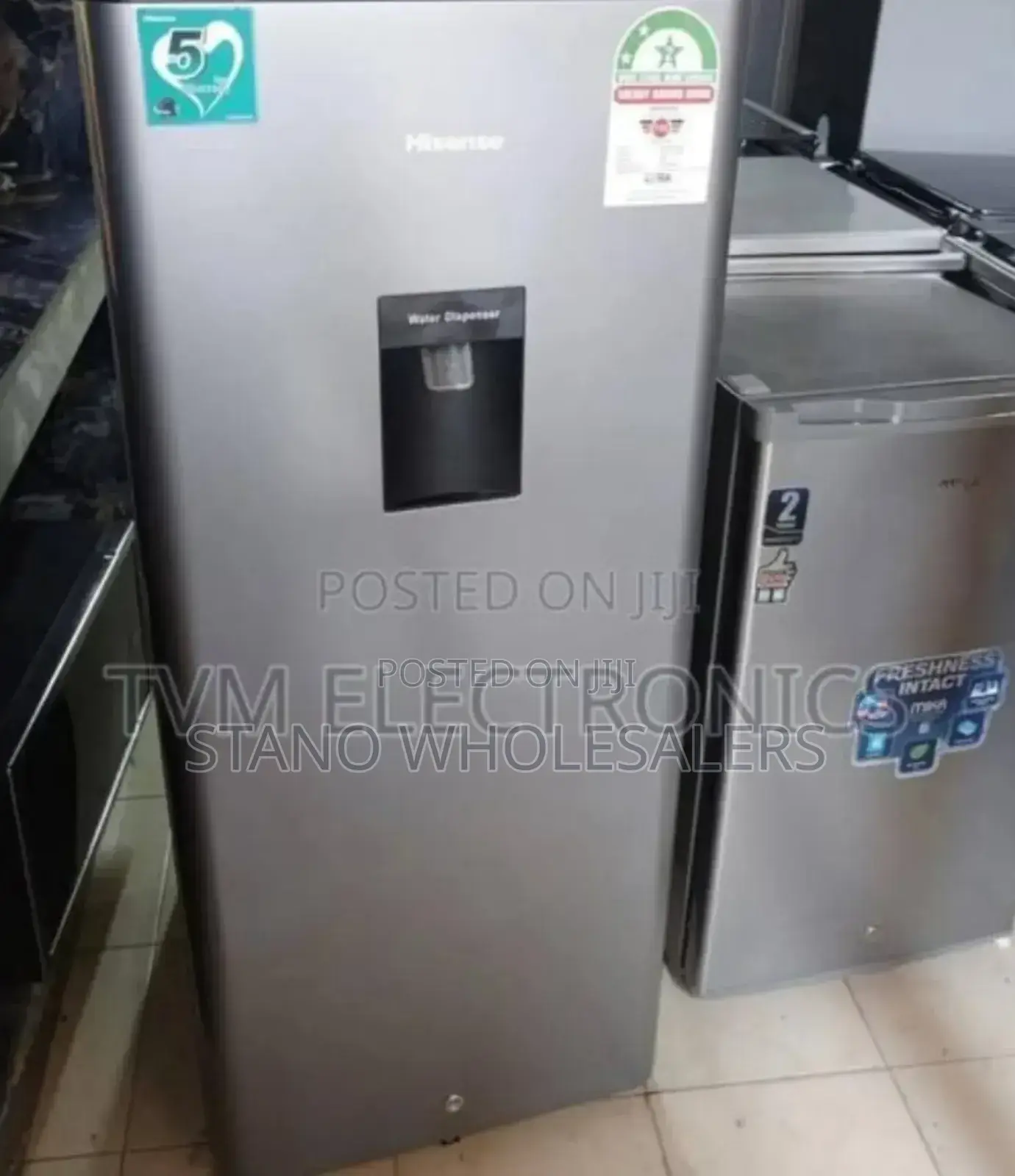 Single Door Refrigerator Hisense 176 Litres With Inbuilt Dispenser