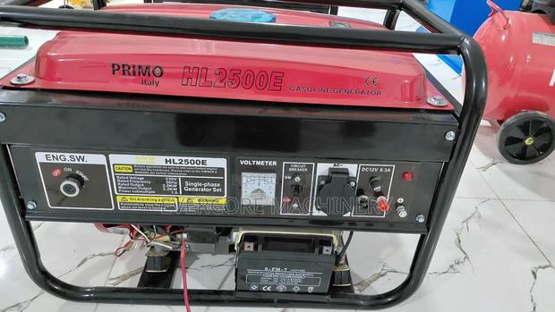 Primo Italy Hl2500e Heavy Duty Petrol Keystart Generator.