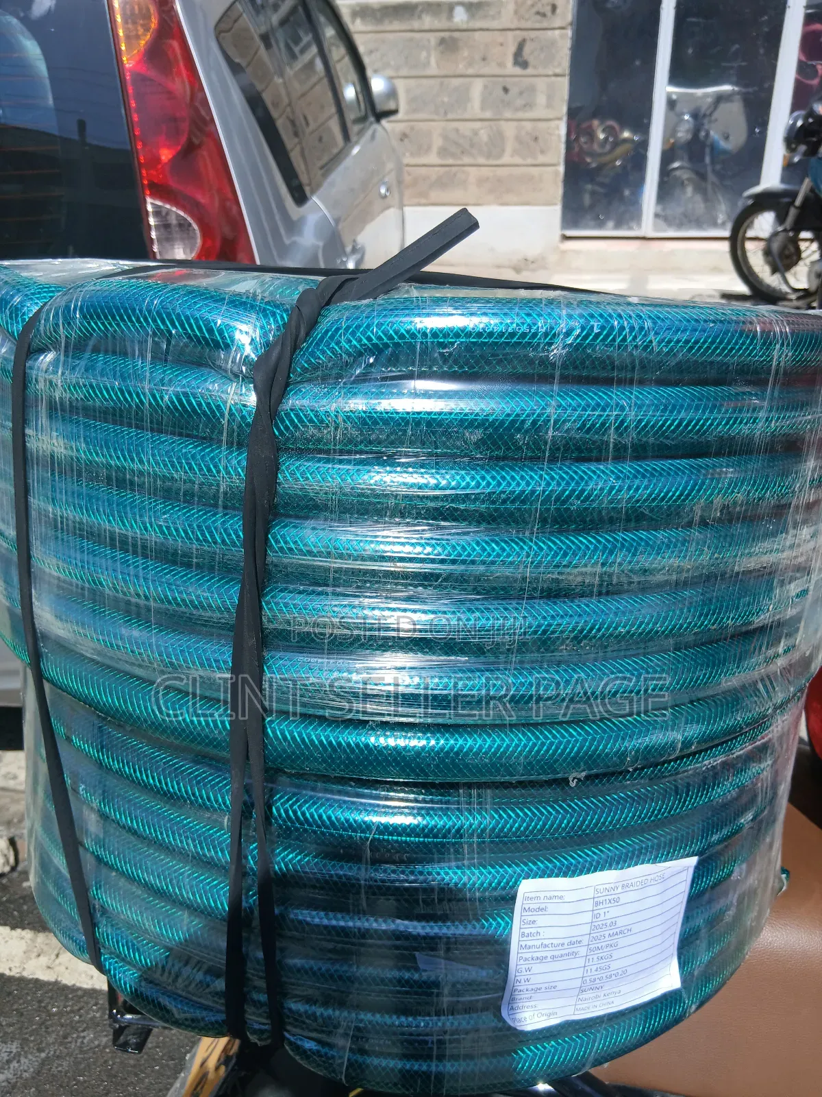 Multipurpose Braided Hose Pipe / Green Braided Hose Pipe