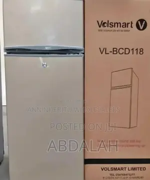 Volsmart 138litres Double Door Refrigerator