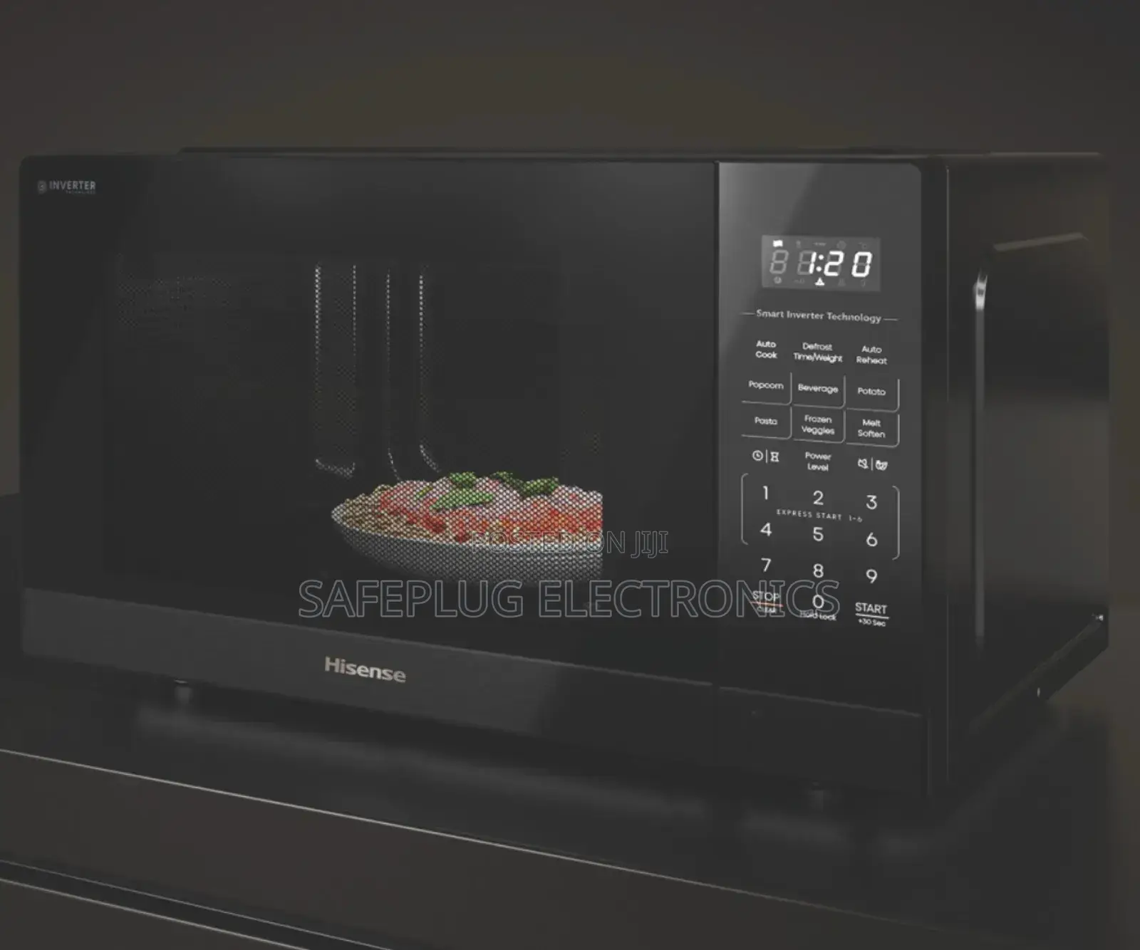 Microwave Hisense 20l Digital Microwave Oven H20moms11 -Black