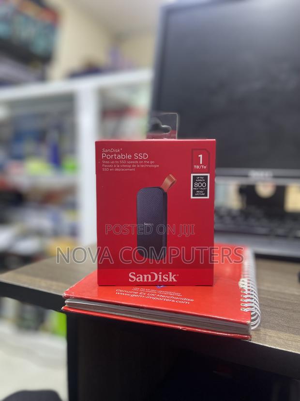 Sandisk E30 1tb External Portable SSD With 800mbps Read Speeds