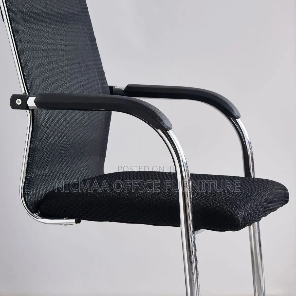 Sleek, Supportive Stylish Visitor Seat