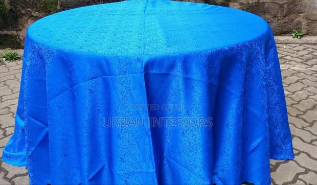 Blue Table Cloths Blue Table Cloths for Round Tables - main view