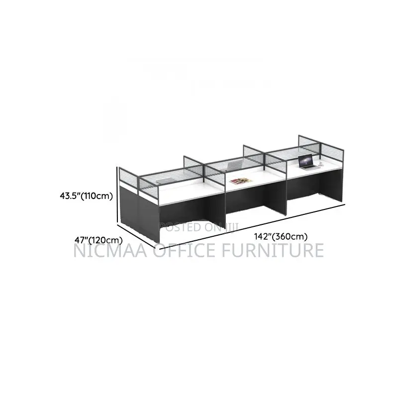 6-Person Modular Workstation
