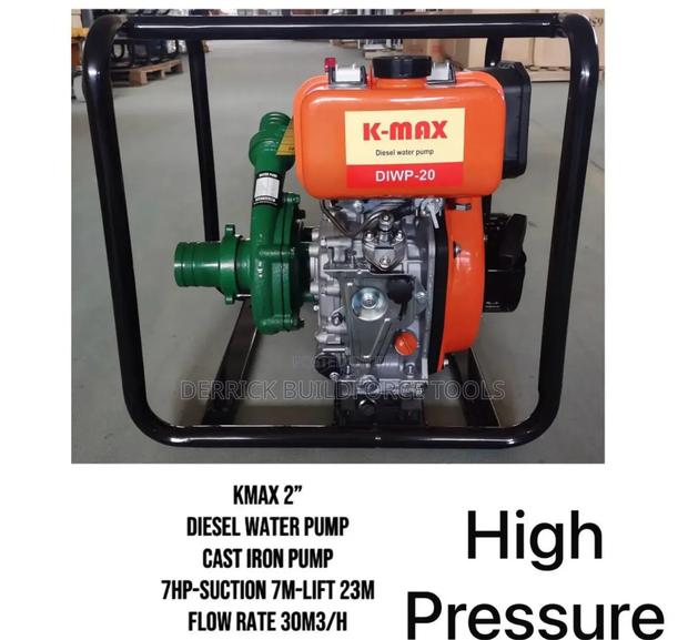 K-Max 2" High Pressure Diesel Water Pump