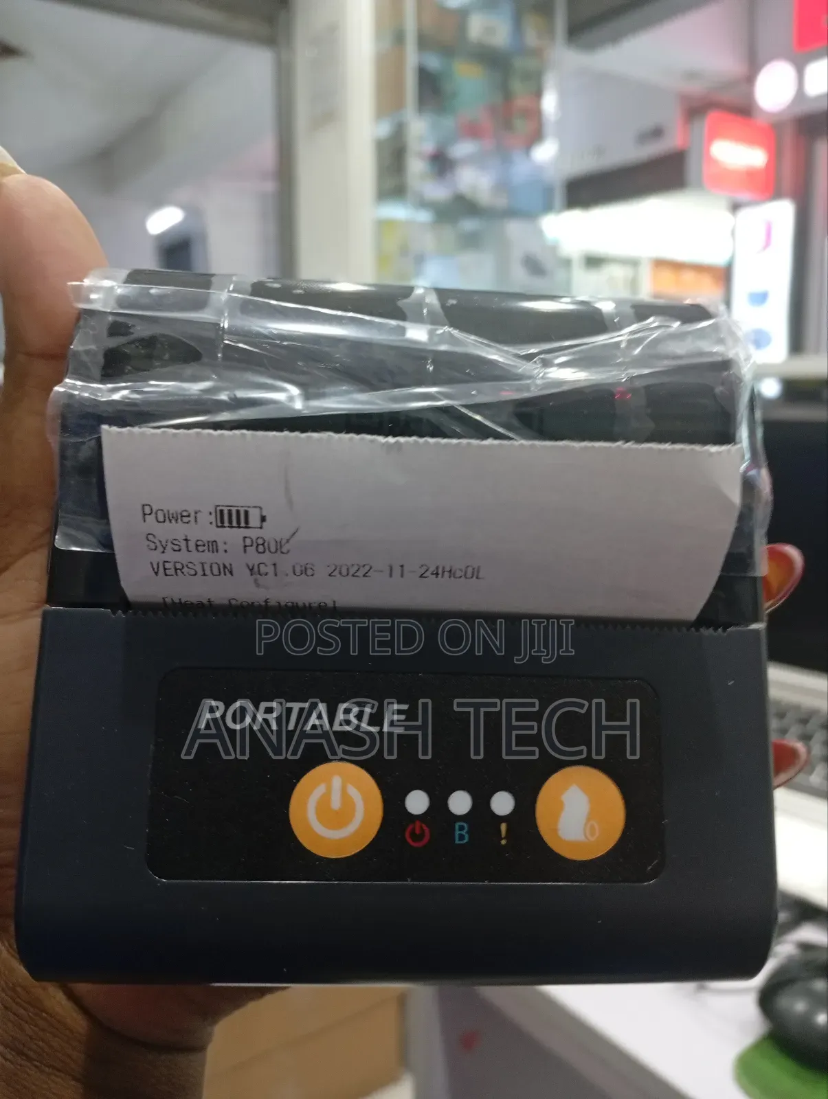 Mini Bluetooth Printer Thermal 80 Mm Portable