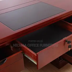 Authentic Design Executive Wooden Office Desk
