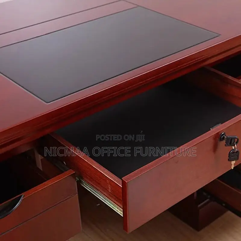 Authentic Design Executive Wooden Office Desk