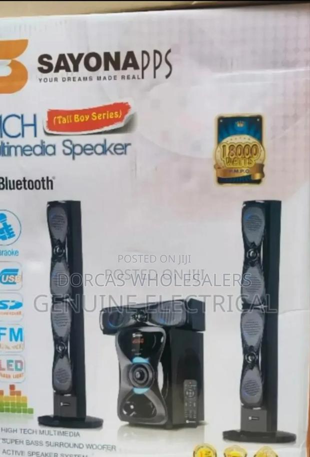 Sayone Tall Boys Sub Woofer - main view