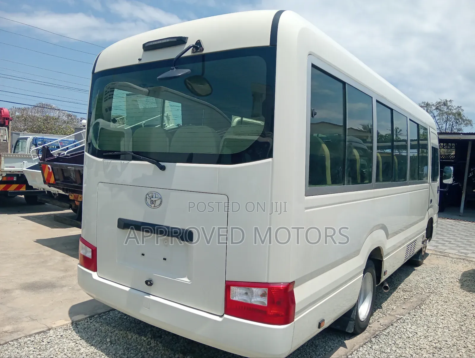 Toyota Coaster 2018 Brown