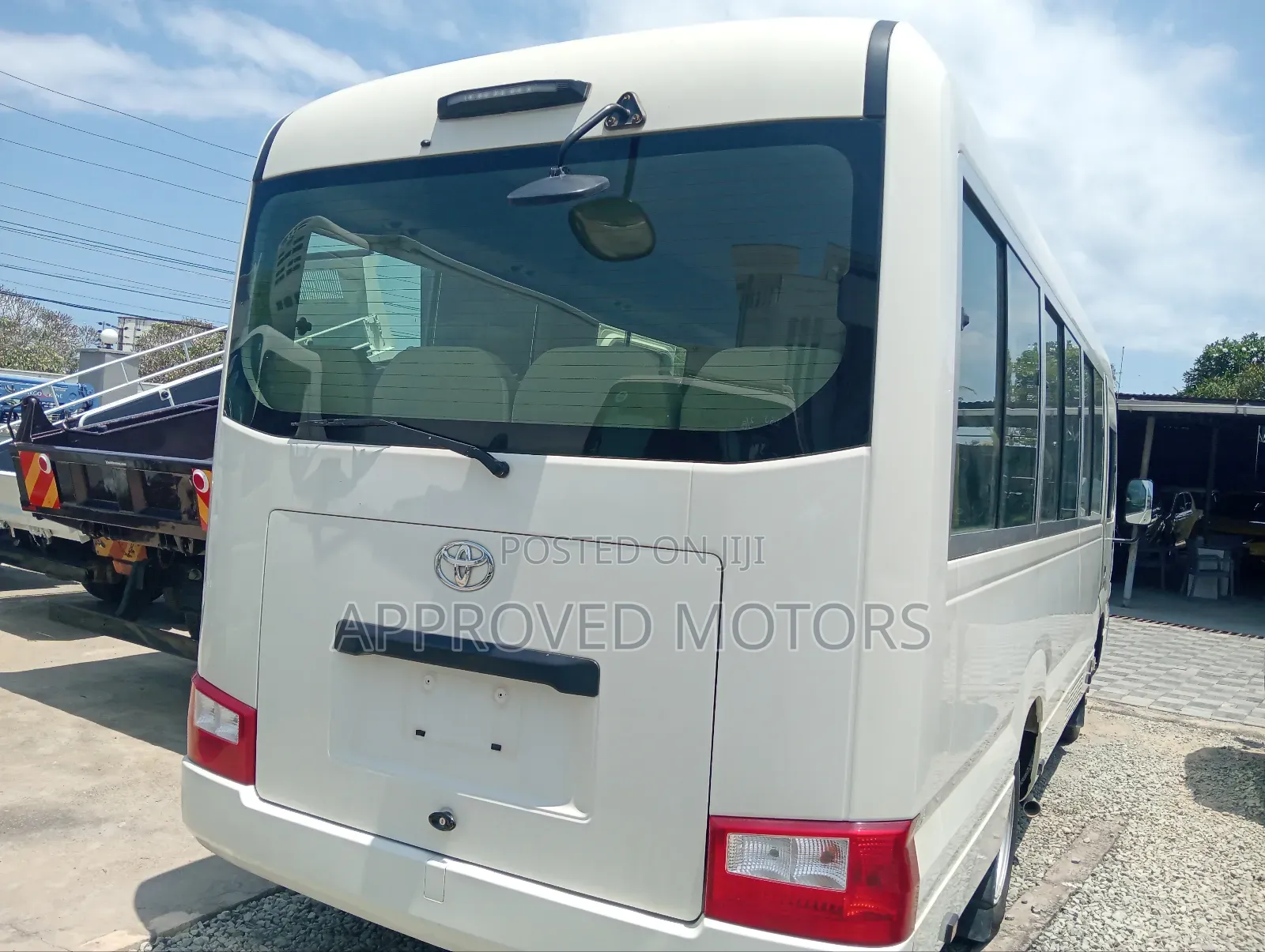 Toyota Coaster 2018 Brown