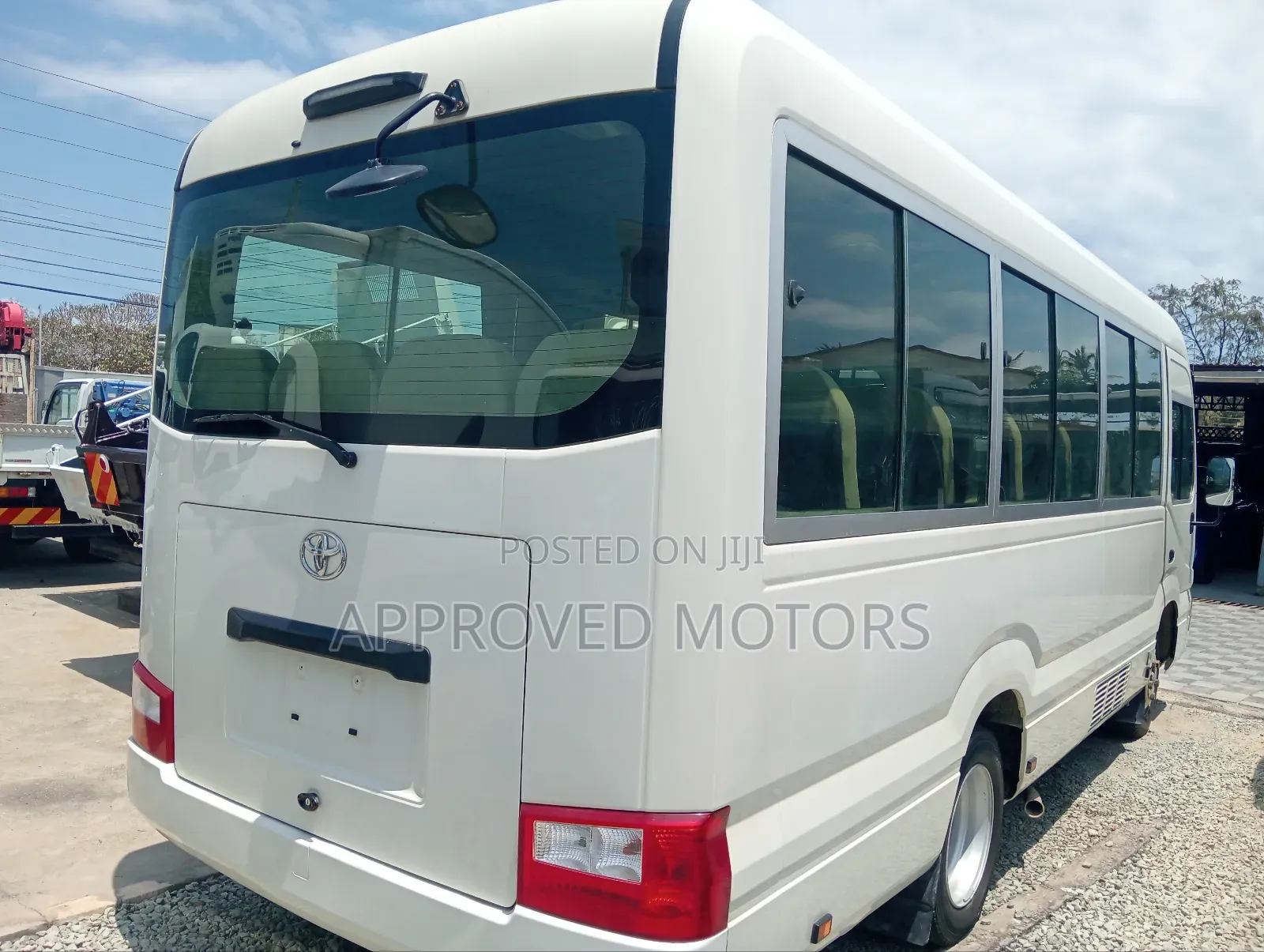 Toyota Coaster 2018 Brown