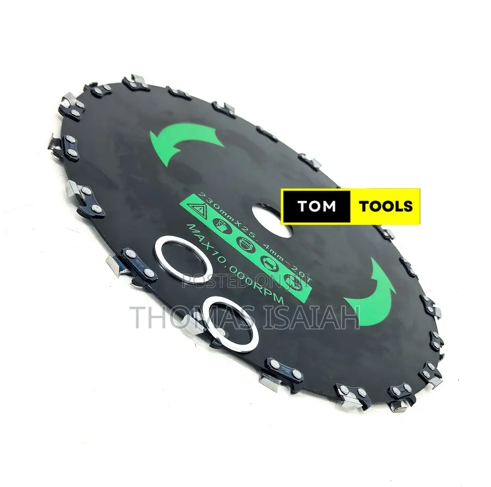 9 Inch 20t Chainsaw Tooth Carbon Steel Brush Cutter Blade