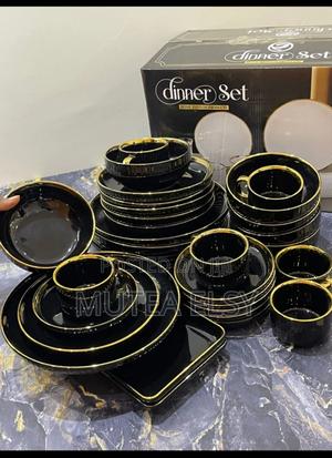 Beautiful 32 PCS Black Dinner Set - thumbnail 2