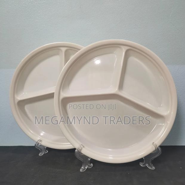 12pc Melamine Partition Plates/Partition Plate 28cm - thumbnail 2