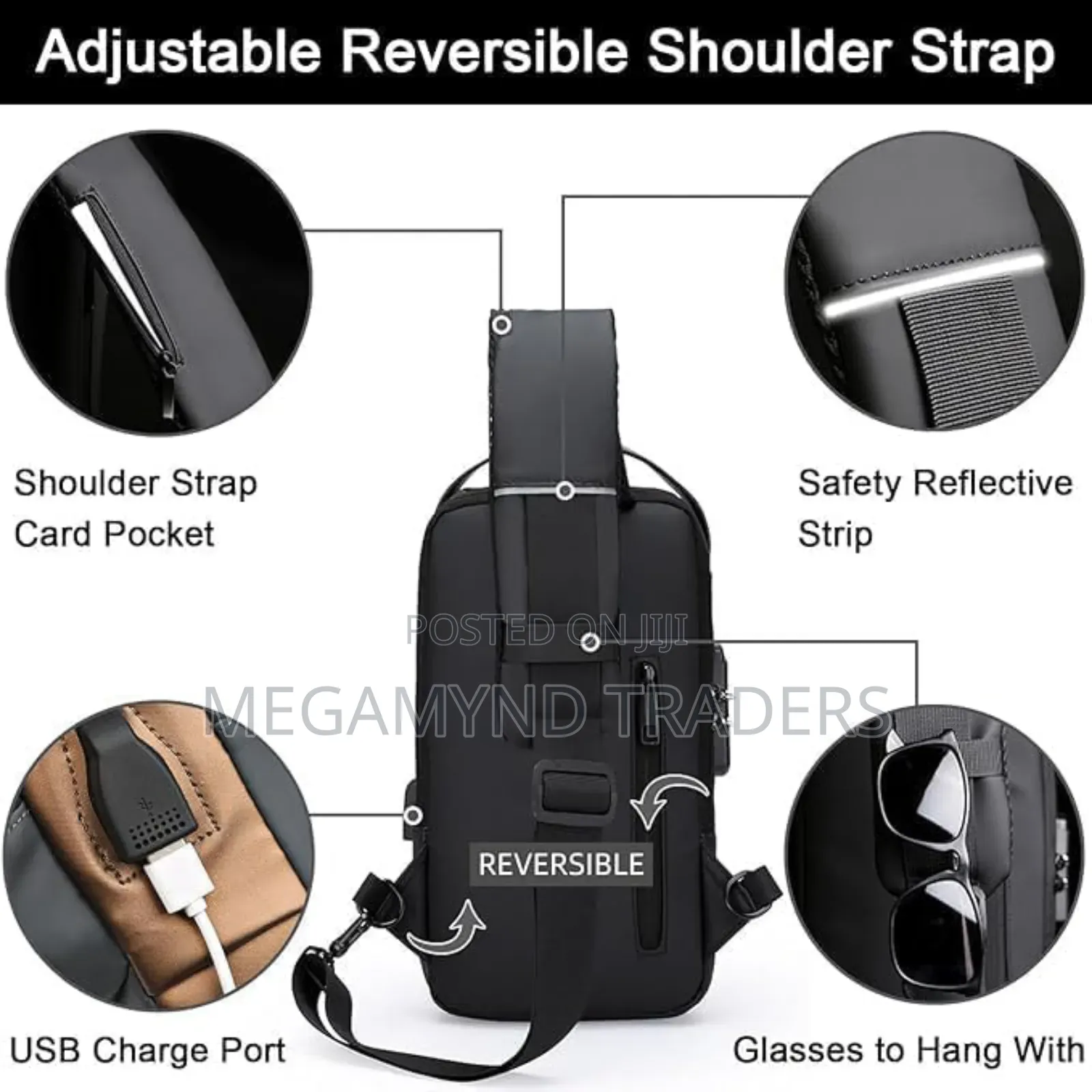 Chest Bag/Crossbody Sling Bag
