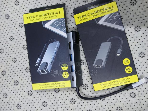 Type C Usbhub 3.0 5in1 Multi-Functional Hub Usb for Computer Laptop - main view