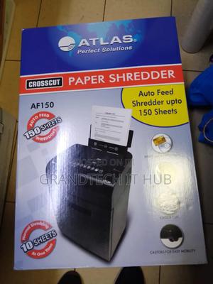Atlas Paper Shredder 10 Sheets Micro-Cut With Automatic Feeder - main view