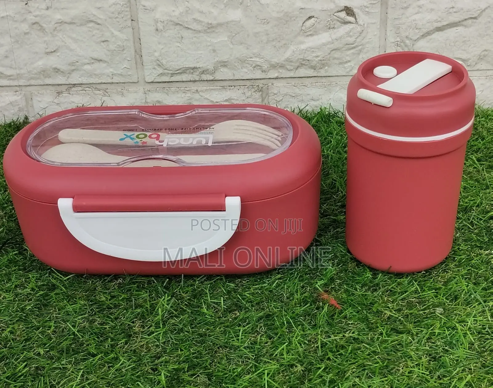 Lunch Box With Lid And Soup Cup Leakprof Travel Food Storage Container