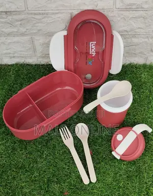 Lunch Box With Lid And Soup Cup Leakprof Travel Food Storage Container
