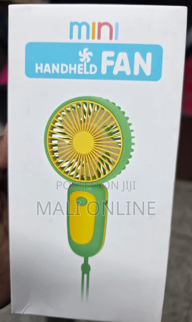 Rechargeable Mini Handheld Fan Usb Portable Cooling Device 1.5w Power.