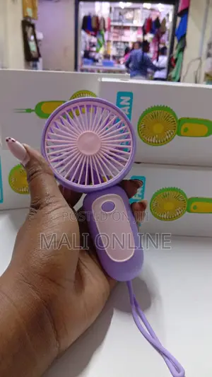 Rechargeable Mini Handheld Fan Usb Portable Cooling Device 1.5w Power.