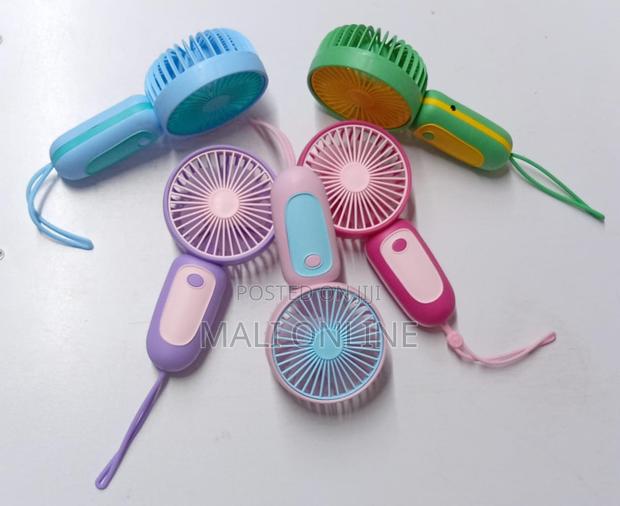 Rechargeable Mini Handheld Fan Usb Portable Cooling Device 1.5w Power. - thumbnail 5