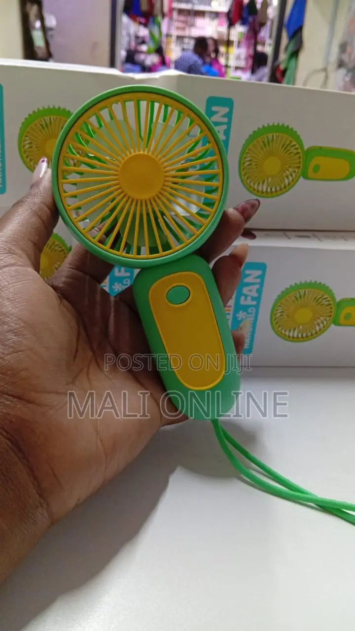 Rechargeable Mini Handheld Fan Usb Portable Cooling Device 1.5w Power.
