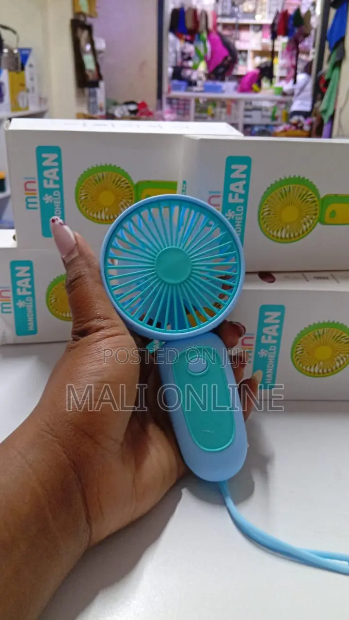 Rechargeable Mini Handheld Fan Usb Portable Cooling Device 1.5w Power.