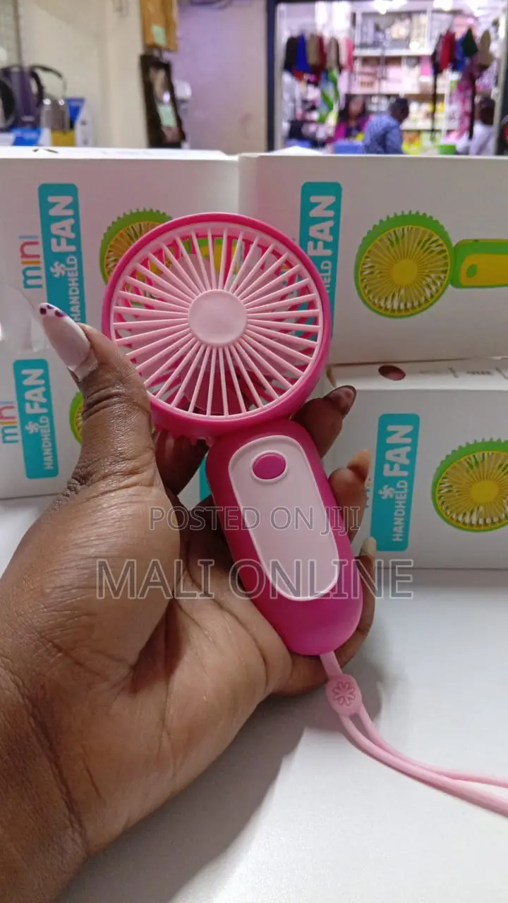 Rechargeable Mini Handheld Fan Usb Portable Cooling Device 1.5w Power.