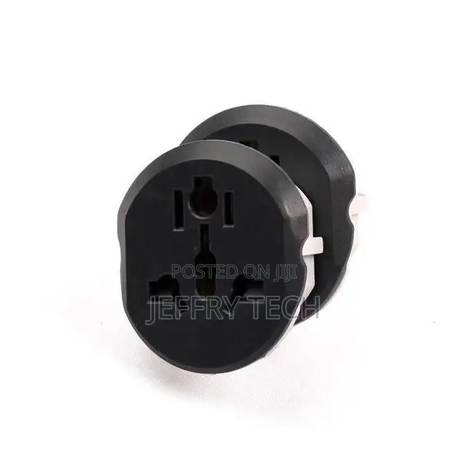 International 250v 13a Travel Adapter With Uk 3 Pin And Eu 2 Pin Plug