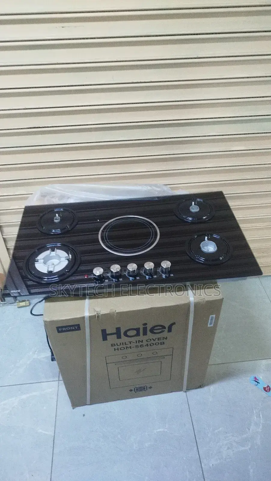 Bolesi 4gas Burners and 1ceramic