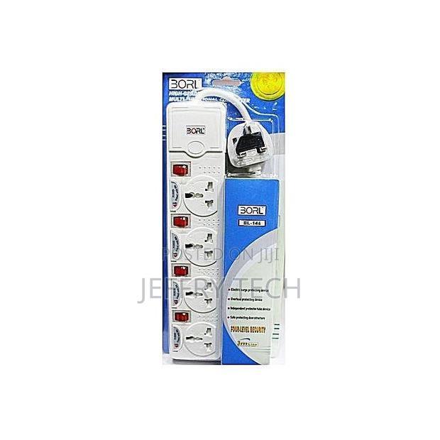 Borl High-Grade 4-Way Fused Surge Protected Extension Cable - thumbnail 3